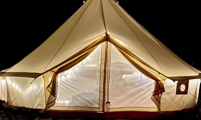 Niles Apartamento | Glamping Getaway with kitchenette on Flower and Alpaca farm