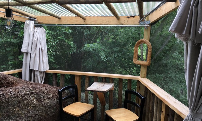 Live Oak Otro | Glamping Treehouse on Farm, Unique Experience!