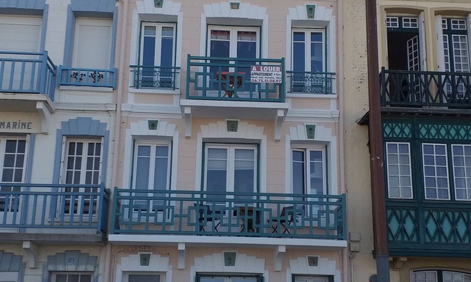 Mers-les-Bains Apartamento | GOELAND Appartement Face Mer Grand Balcon