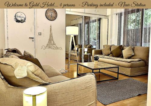 Chelles Apartamento | Gold Hotel - Paris-Disney Studio