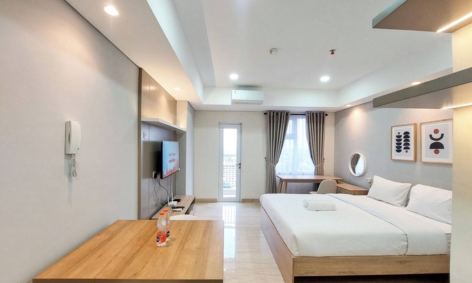 Kesawan Apartamento | Good Deal and Homey Studio Podomoro City Deli Medan Apartment