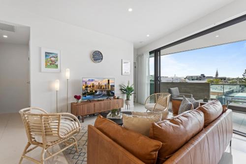 Bulimba Apartamento | Gorgeous 3-Bed Apartment with City Views