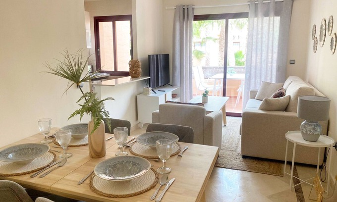 Los Alcázares Apartamento | Gorgeous 3 Bed Beach Apartment - Nueva Ribera