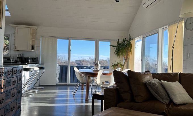 Montauk Casa | Hermosa casa de playa de zanjas llanuras