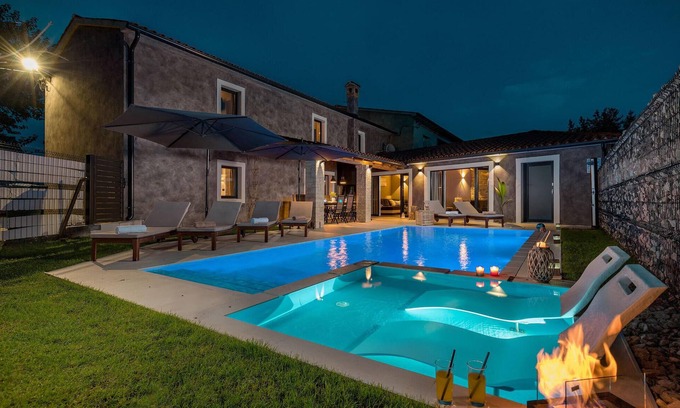 Melnica Casa | Preciosa casa en Barban con sauna