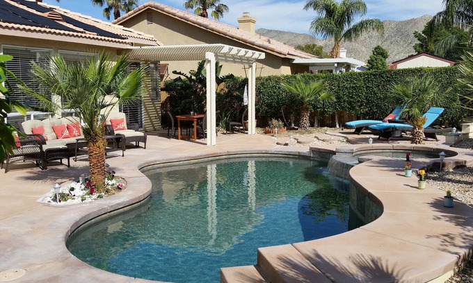 Rancho Del Oro Casa | Preciosa, luminosa, bien ventilada, espaciosa casa de 2 habitaciones, 2 baños con piscina / SPA