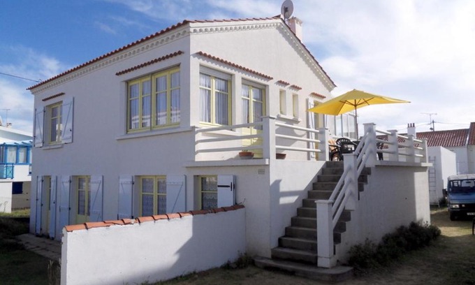 Notre-Dame-de-Monts Apartamento | Grand appartement à l'étage d'une villa petite vue mer