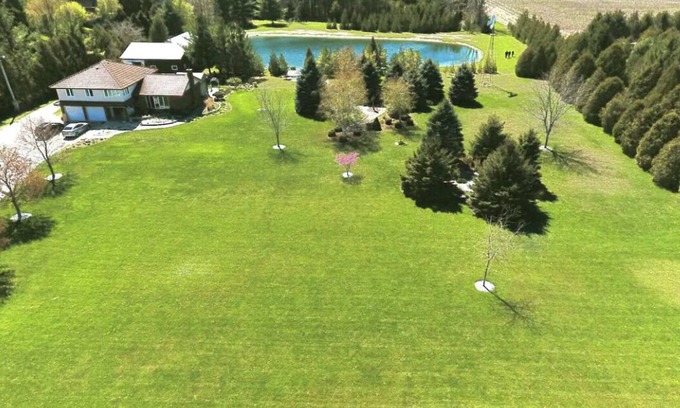 Bouvet Island Casa | Grand Bend Cottage. Private 26 acres of magical landscape & exclusive pond.
