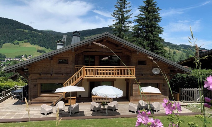 Megeve Chalet De Esquí | Grand Chalet Familial à Megève Pour 12 Personnes