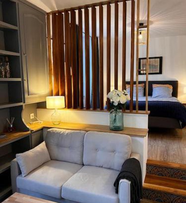 Sainte-Mere-Eglise Apartamento | Grand Studio Ceo Bauer, en plein centre de Sainte-Mère-Eglise pour 2 pers