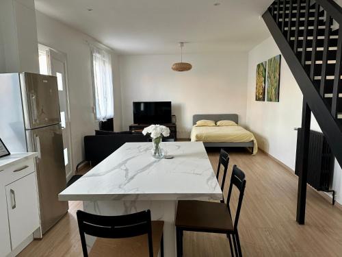 Sevran Apartamento | Grand Studio WiFi rapide RER B