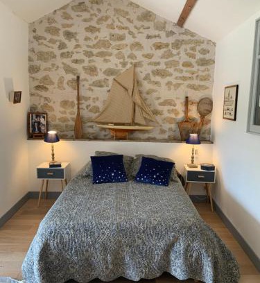Roquemaure Casa | Grande Chambre chez l'habitant dans Mas provençal