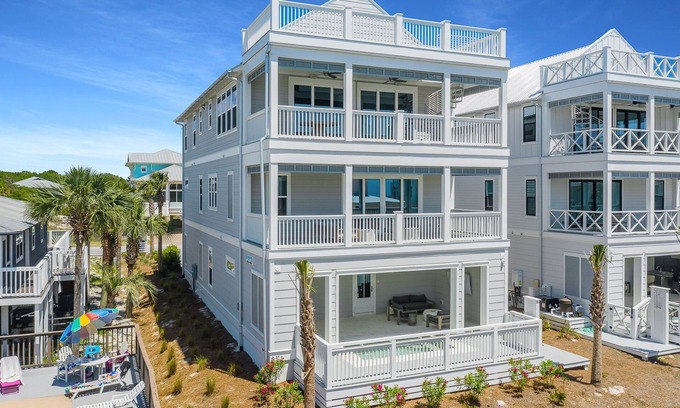 Grayton Beach Casa | Grayton Gold|Easy Beach Access|Private Pool|Golf Cart