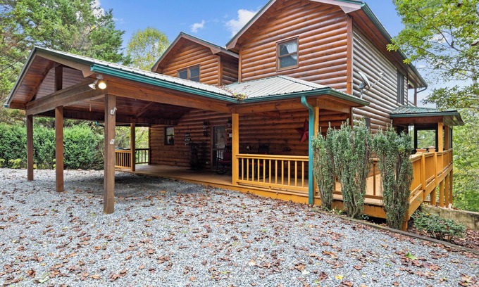 My Mountain Cabina | Great Access, Screened Porch, Hot Tub, Fire Pit