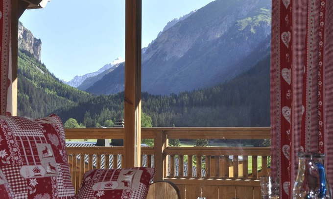 Pralognan-la-Vanoise Apartamento | El confort y buenas vistas a las pistas, central y tranquila!