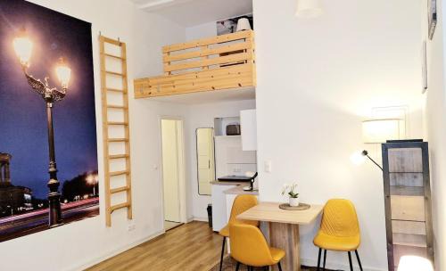 Neukoelln Apartamento | Green Apartment KM2 XL Studio with terrace