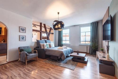 Erfurt Apartamento | Großzügiges Apartment - Zentral - Küche - Familienfreundlich