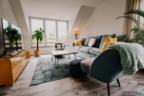Metterich Apartamento | großzügiges, stylisches Apartment I 6 Personen I Eifel I Naturliebhaber I