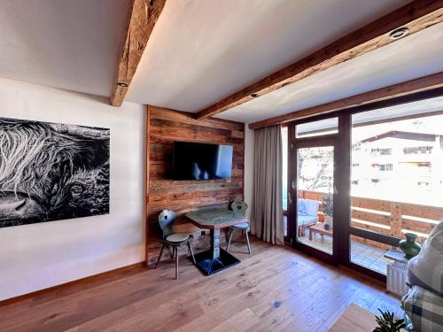 Sankt Martin bei Lofer Apartamento | Grubhof Schlosspark, Chalet-Stil mit Pool und Bergblick