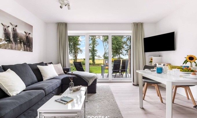 Emmelsbull Apartamento | Grünwald - for 4 persons, 30 min from Sylt, idyllic and absolutely quiet