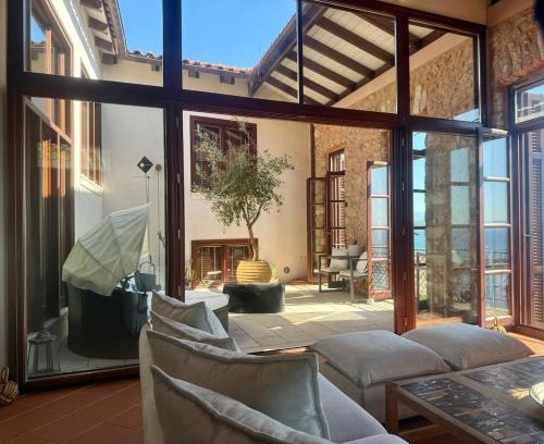 Gythio Apartamento | Gytheio Retreat, Panoramic Sea View apartment