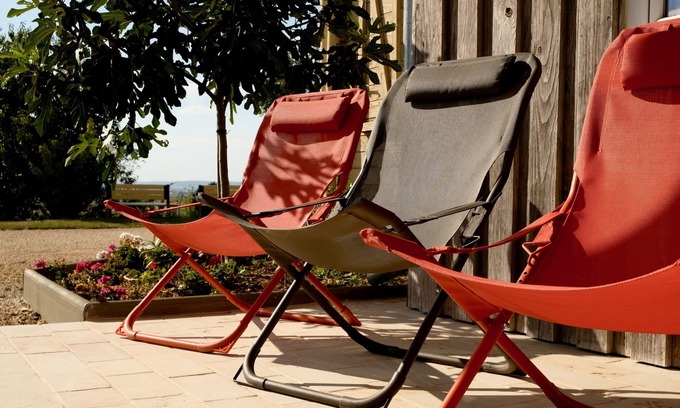 Cernay-les-Reims Casa | Casa-Apartamento-Baño privado con bañera-Vista al campo