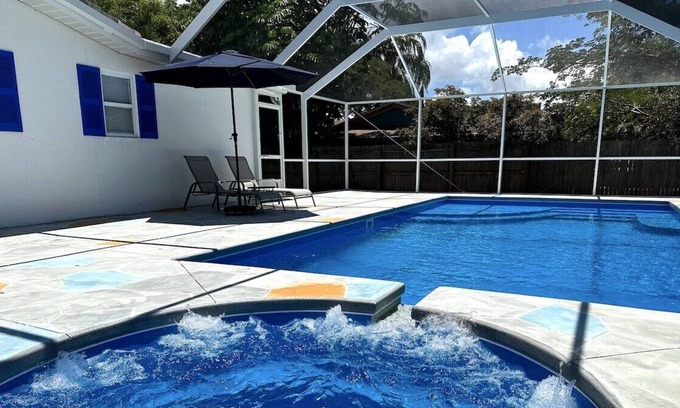 Harbor Bluffs Casa | Harbor · Heated Pool and Spa | 5 min to beach