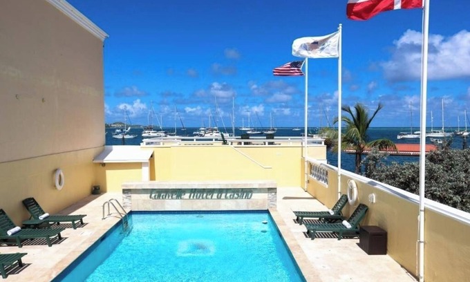 Christiansted Hotel | Harbor View 4-Room Stay | 8 Queen Beds | Perfect for Groups or Family Gatherings