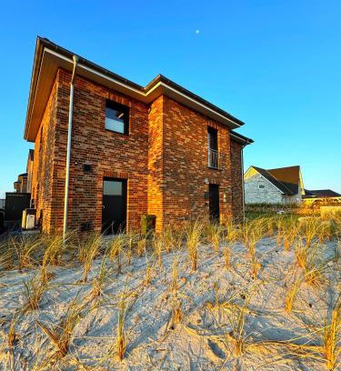 Busum Apartamento | Haus Viking mit 2 Ferienwohnungen Bjorn 4 Pers und Floki 6 Pers mit Düne und Garten