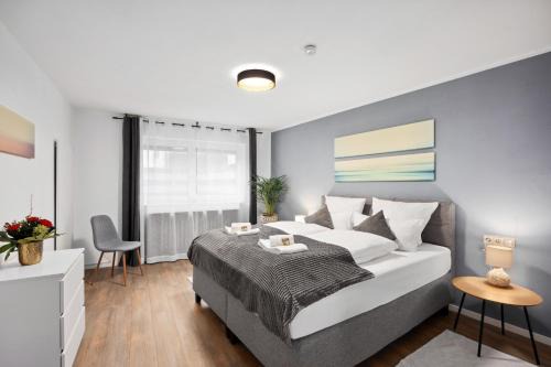 Laupheim Apartamento | Haven Apartments Laupheim City WLAN Parkplatz Terrasse Balkon