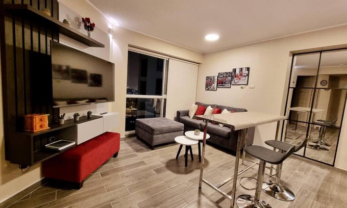 Tejada Alta Apartamento | Hermoso apartamento desde lo alto de barranco