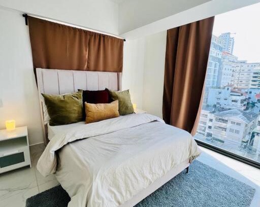 Lope De Vega Apartamento | Hermoso apartamento de 1.5 habitaciones, excelente ubicación en SDQ