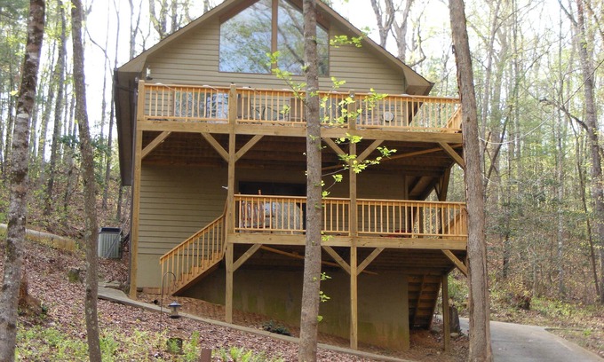 Unaka Chalet De Esquí | Escondite Chalet en Lake Hiwassee Bear Paw