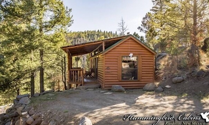 Ruidoso Cabina | Hideout Cabin: 'Perfect couples Hideout' con bañera de hidromasaje.