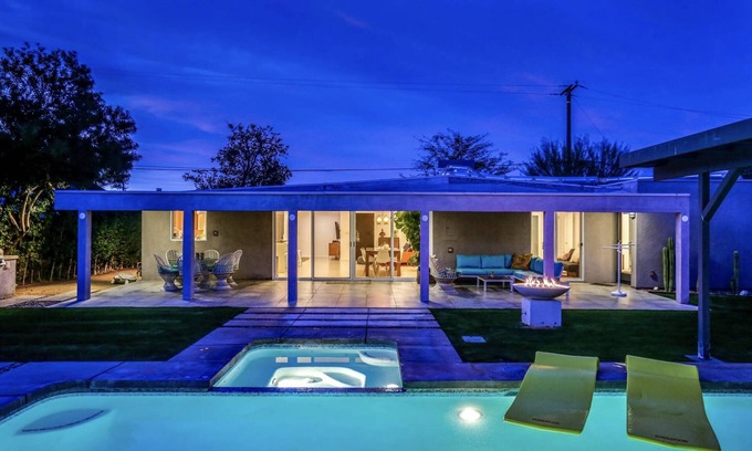 Cathedral City Cove Casa | High Style Home, Dreamy Saltwater Pool