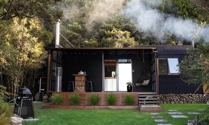 Hokitika Cabina | Hightide River Escape - w/Outdoor Bath.