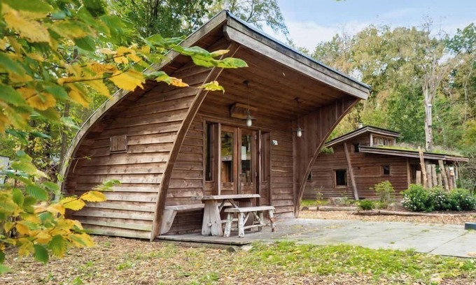 Otterlo Alquiler De RV | Hikers cabin with 1 bedroom and own water supply