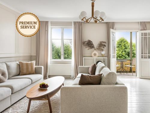 Huvudsta Apartamento | Historic apartment near the city by the water