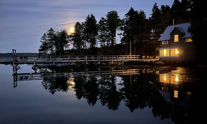 Westport Casa | Historic Boathouse over Water, Stunning View, Private Pier + Dock + Mooring