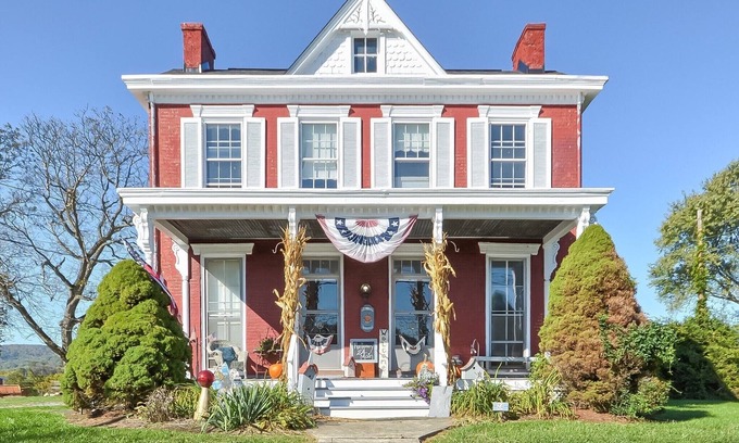Myersville Casa | Histórica y acogedora granja en el ❤️ de Myersville, MD, a minutos de la ruta 70