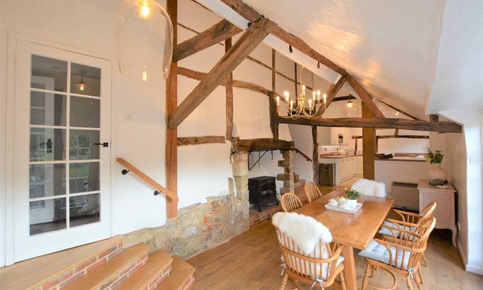 New Forest District Casa | Histórico cabaña en Beaulieu / Wifi / estufa de leña / estacionamiento