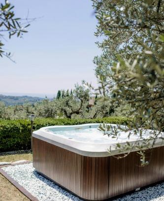Poggio Mirteto Casa | Historic Villa From 1905 With Panoramic Rome View