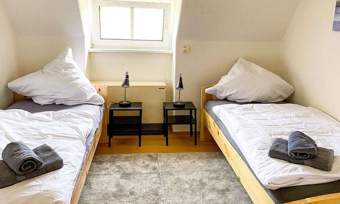 Wiednitz Apartamento | HÖ01 large apartment with dryer and washing machine