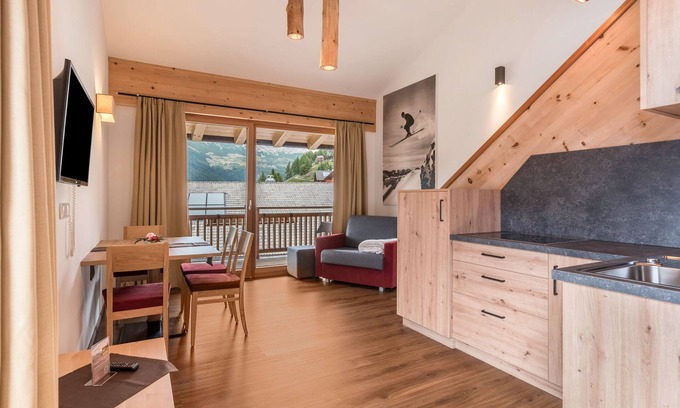 Sarentino Apartamento | Apartamento Hohenegg Karolina con vistas a la montaña, piscina compartida y Wi-Fi