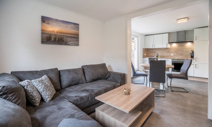 Stedesdorf Apartamento | Apartamento vacacional '9 und 40' con jardín y Wi-Fi