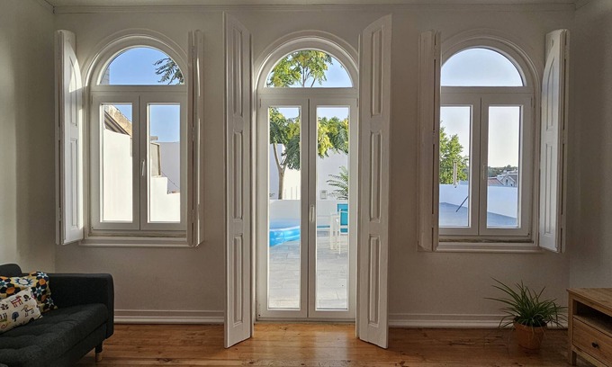 Montemor-o-Novo Apartamento | Apartamento vacacional "Casa Semedo" con terraza privada, balcón y Wi-Fi