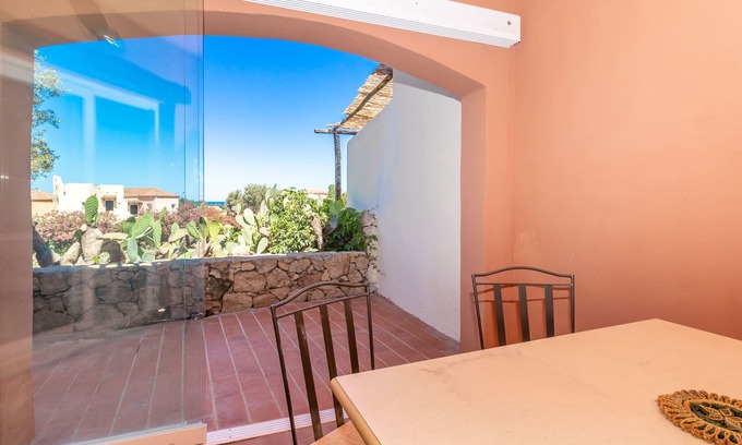 Canneddi Apartamento | Apartamento vacacional "Appartamentino vista mare 2414" con Terraza