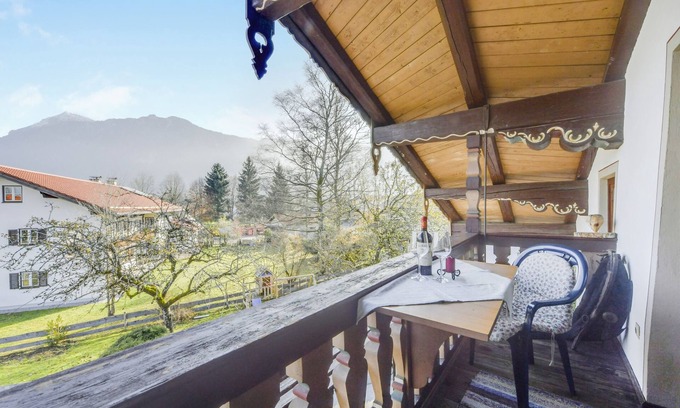 Kreuzfeld Apartamento | Apartamento vacacional "Beim Kreuzfelder Zwiesl" con jardín, balcón y vistas a la montaña