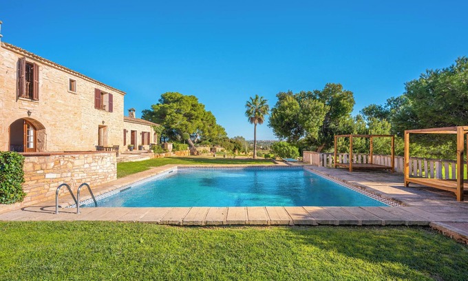Ses Salines Apartamento | Casa de vacaciones Es Turo de Mallorca con piscina, Wi-Fi, terraza y jardín