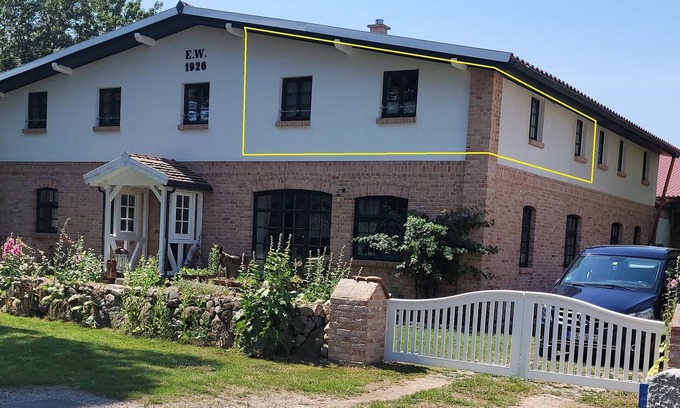 Biendorf Apartamento | "Holiday apartment in the Lehnenhof" Rural, not far from the Baltic Sea